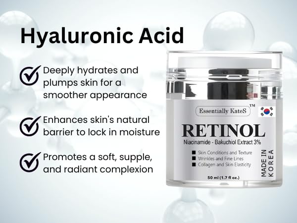 Essentially KateS Hydration focus with hyaluronic acid and niacinamide.