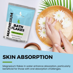 essentiallybased magnesium flakes resealable pack for easy storage after use