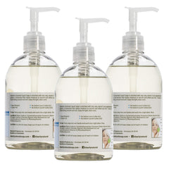 Essentials unscented hand soap pump dispensing for daily gentle cleansing.