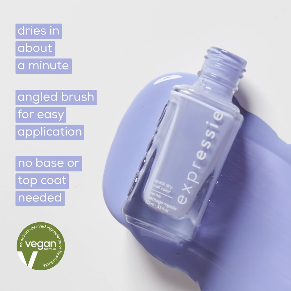 essie Expressie with apricot cuticle oil for nourishing cuticles