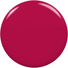 essie Expressie berry red quick-dry nail polish swatch highlights one-step color.