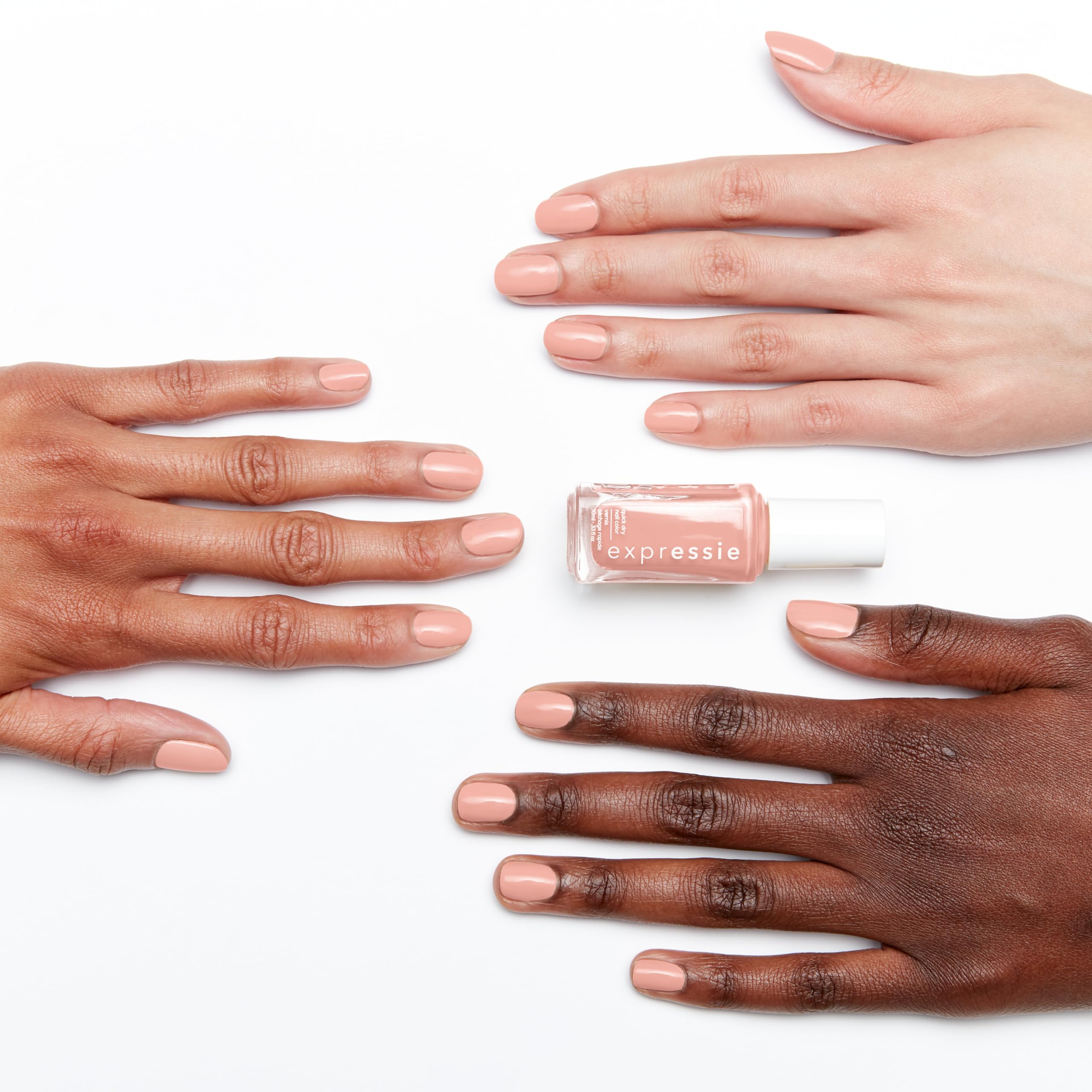 essie expressie crop top roll cap close-up for precision control
