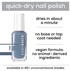 essie expressie quick dry top coat 24k gold fx adds metallic gold flecks