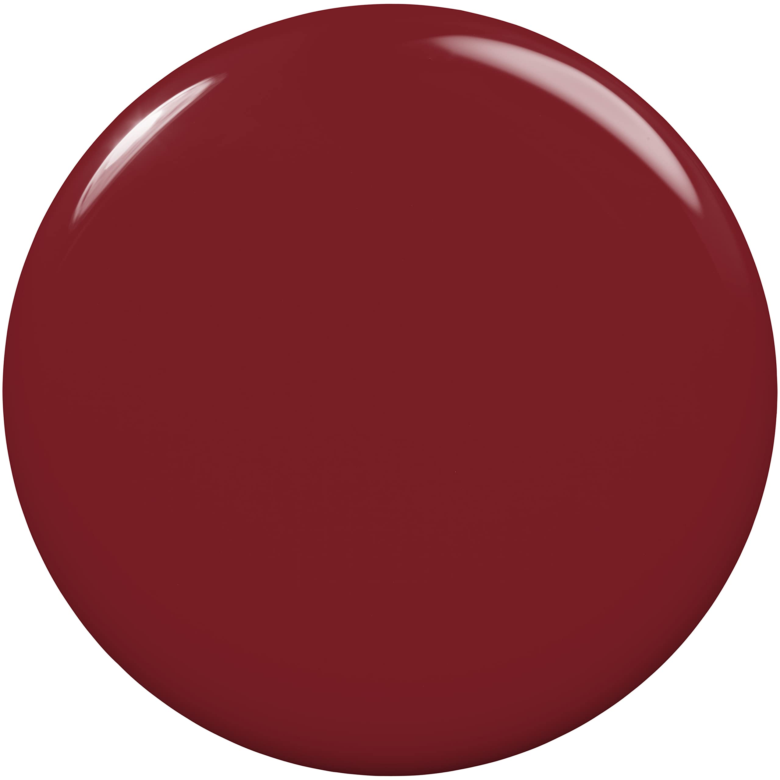 essie expressie wine red brush angled-cap highlights easy self-application with both hands.