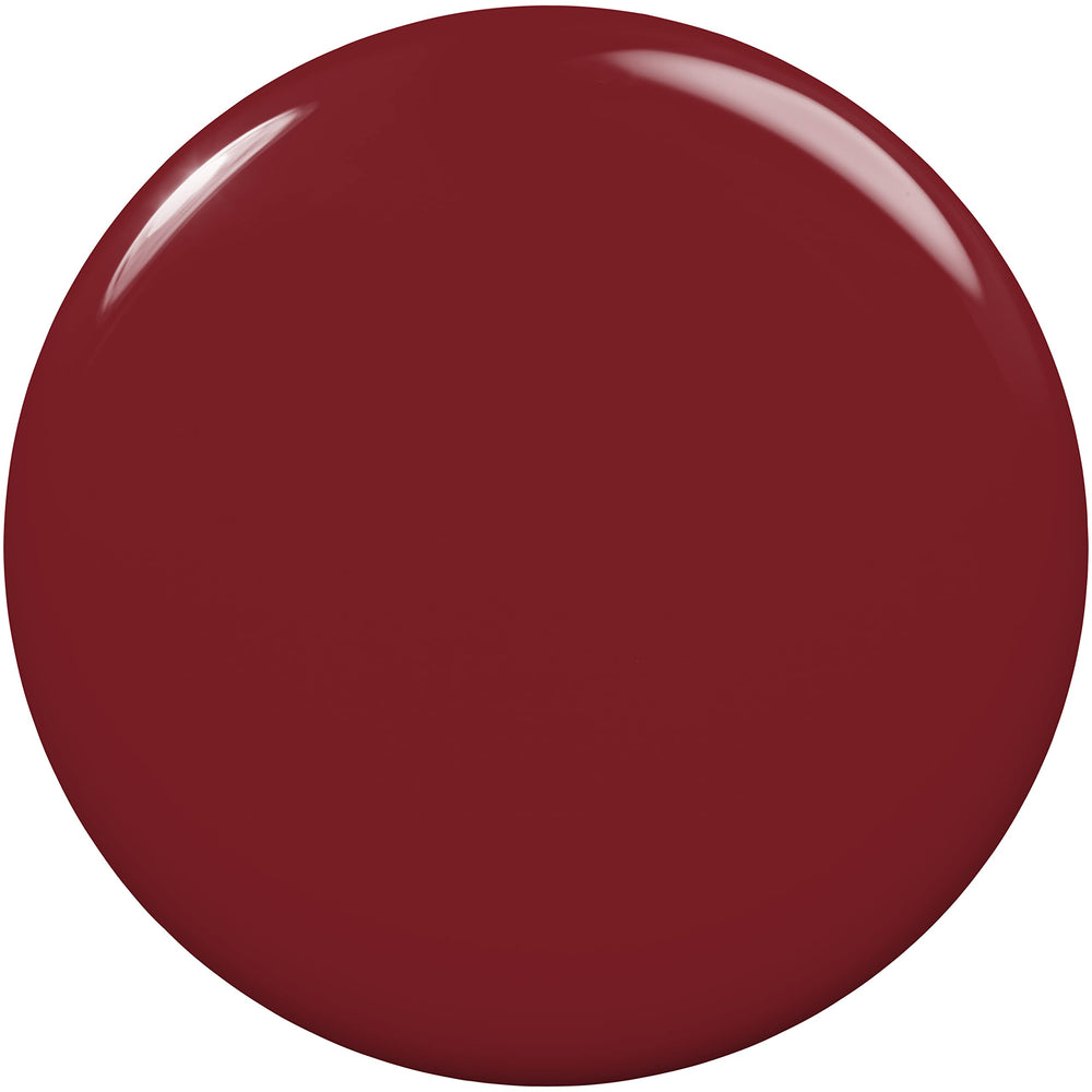 essie expressie wine red brush angled-cap highlights easy self-application with both hands.