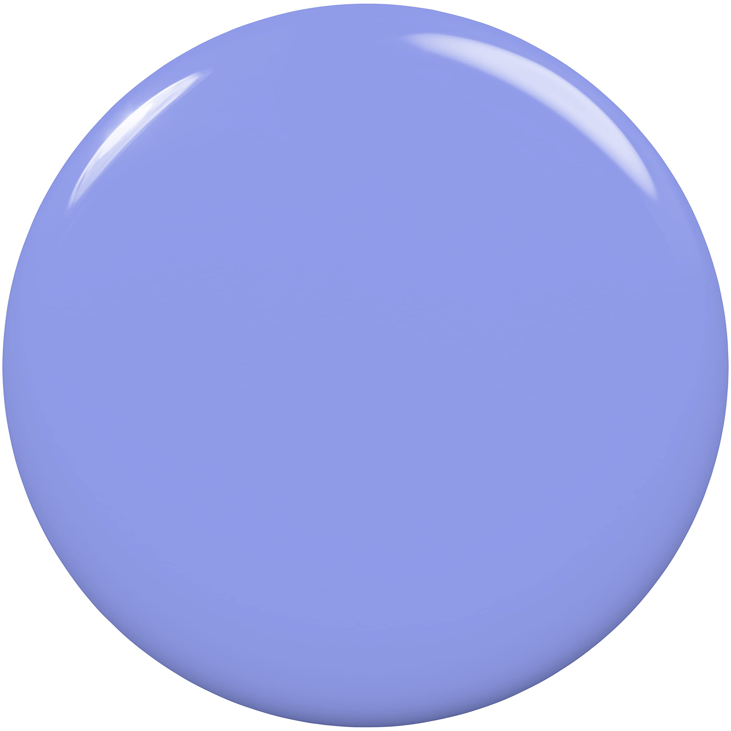 essie Feel The Fizzle swatch shows spring purple with blue undertones for daily wear.