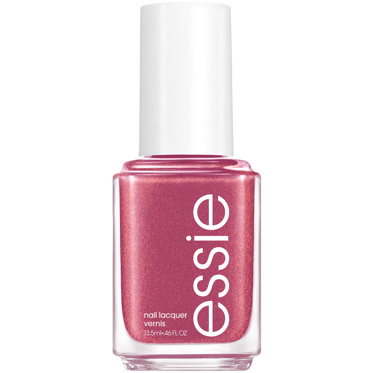 Essie ferris of them all mauve-plum bottle with shimmer finish for chic nails.