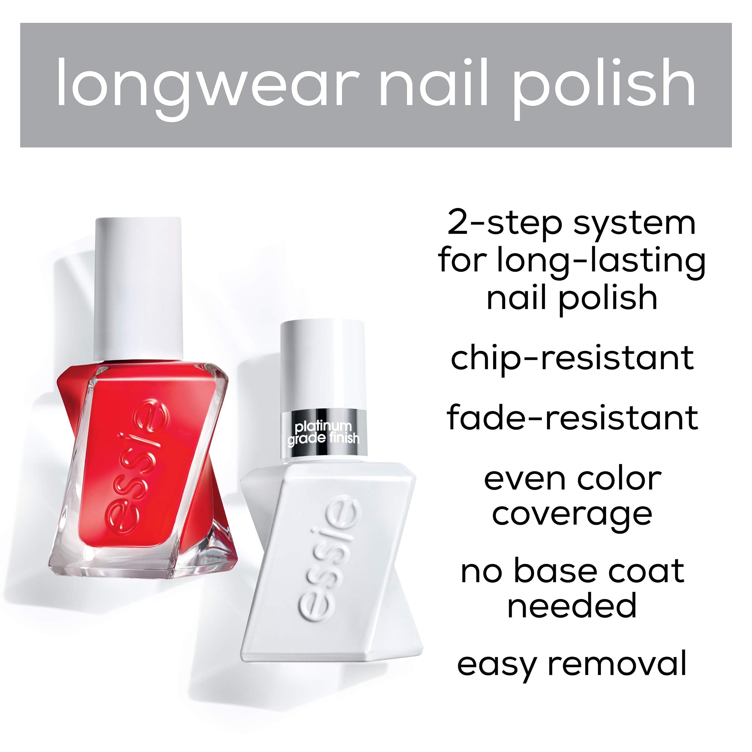 Essie Gel Couture Steel The Show top coat for gel-like shine