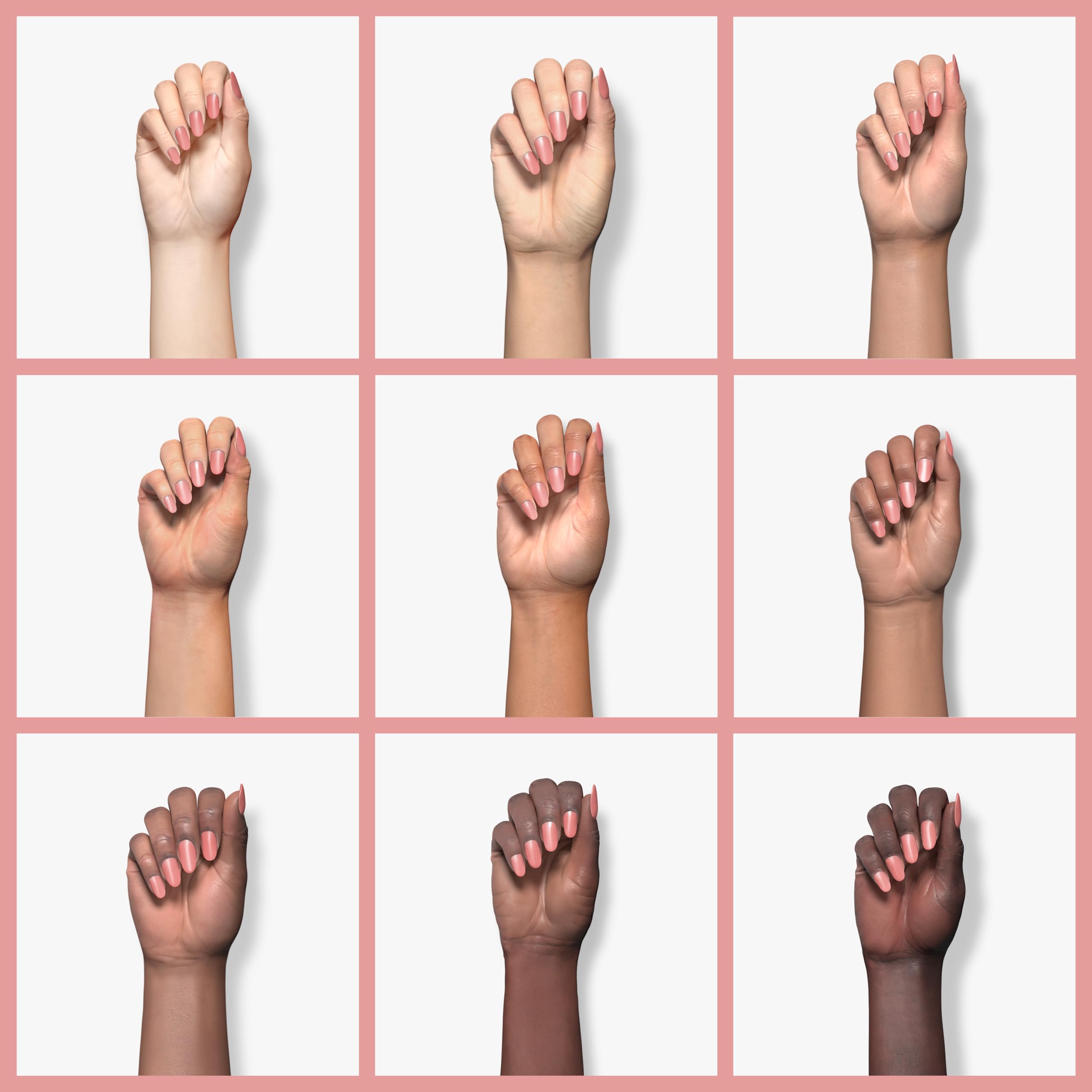 essie glossy-finish closeup showcases the high-gloss shine on nails