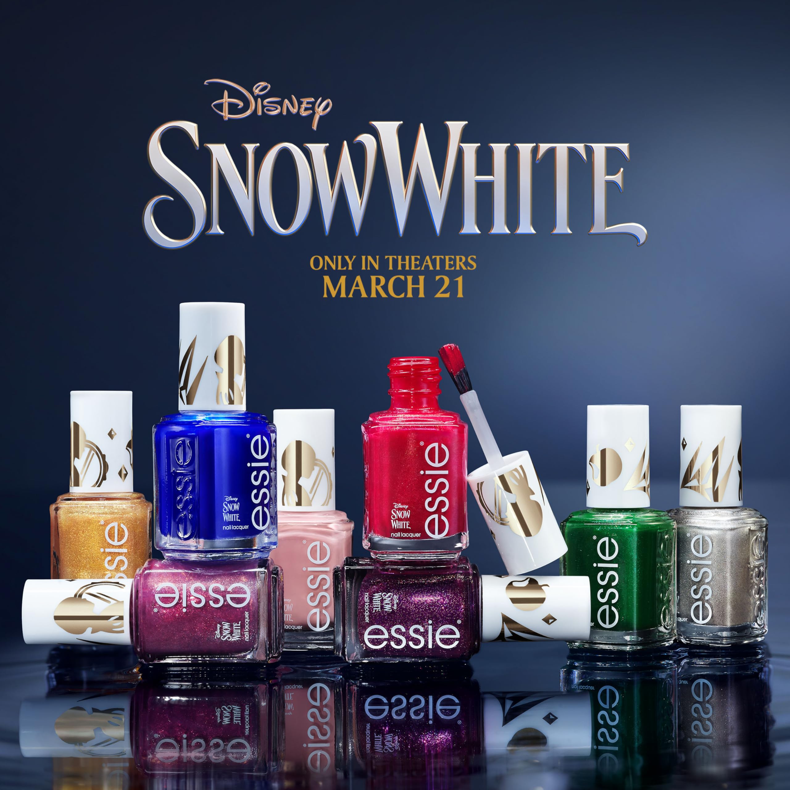 essie glossy finish nail polish delivers a premium, reflective shine