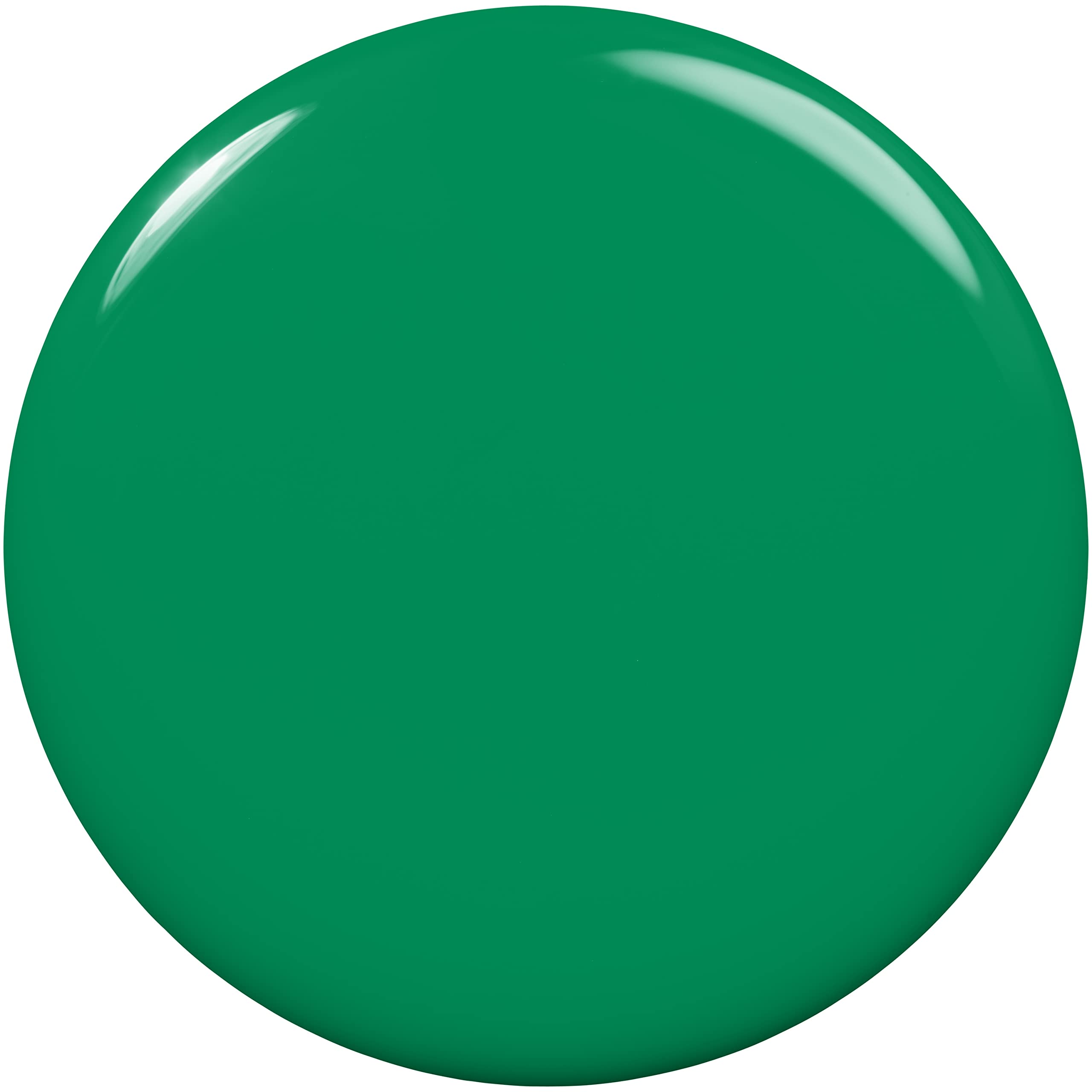 essie Grass Never Greener brush-glide demonstrates smooth, streak-free application.