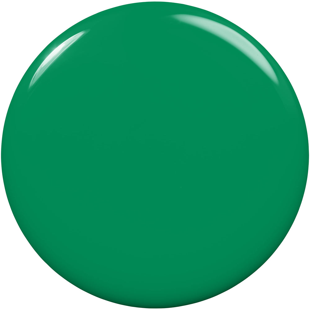 essie Grass Never Greener brush-glide demonstrates smooth, streak-free application.
