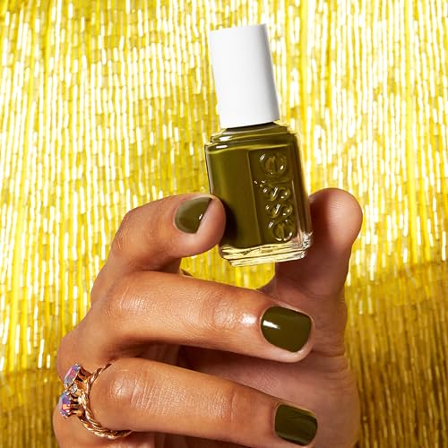 essie Meet Me at Midnight offers glossy finish with cruelty-free ethics.