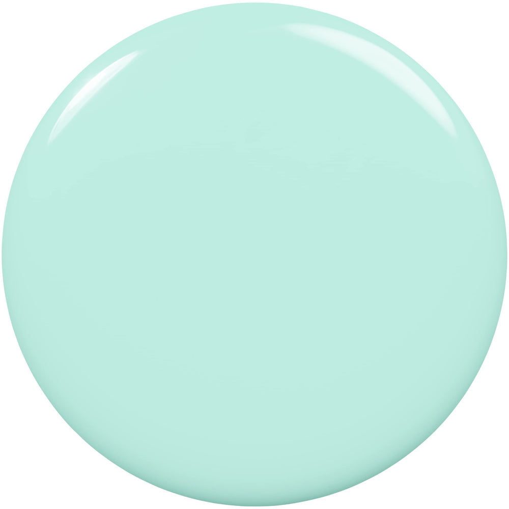 essie Mint Candy Apple brush applying smooth, streak-free color on nails