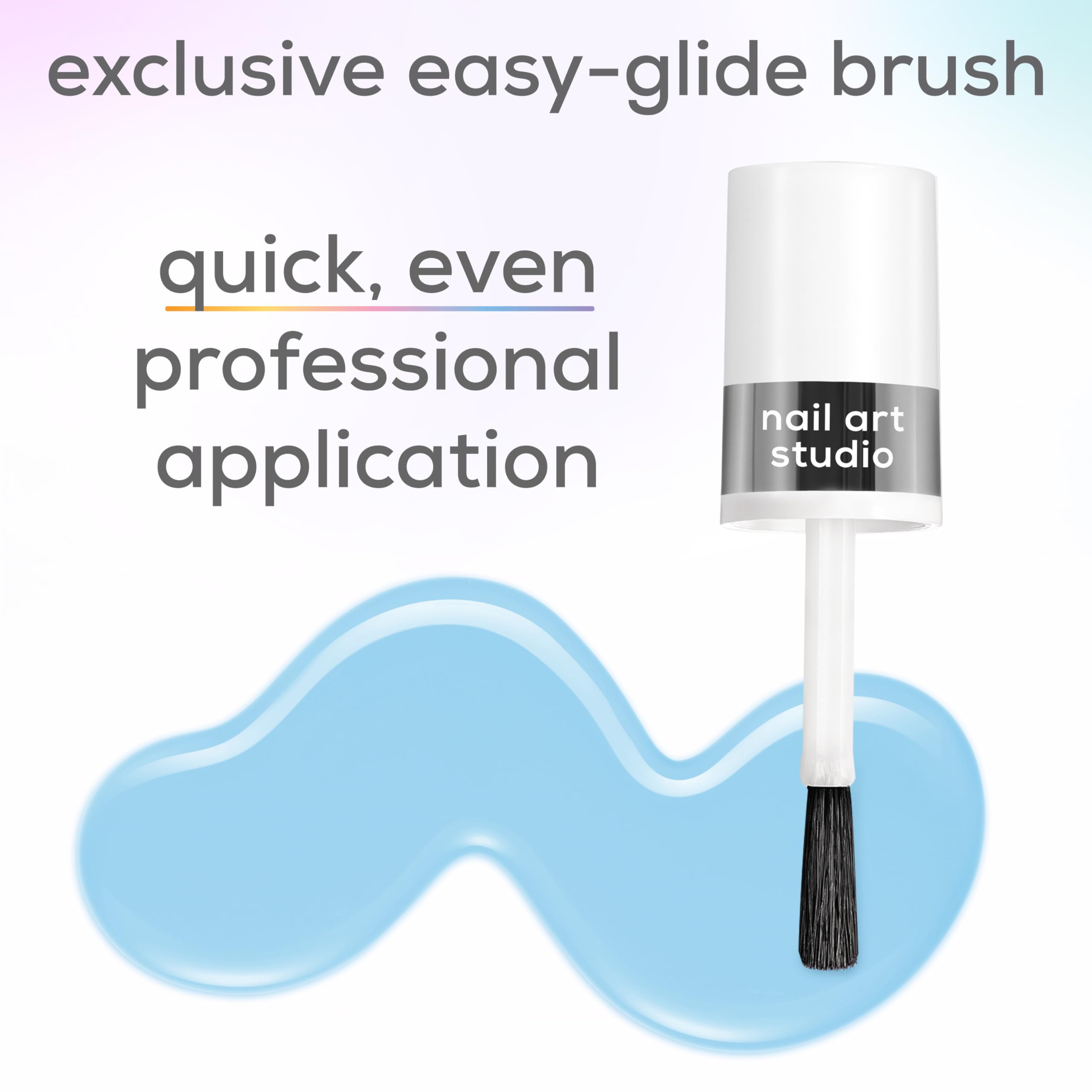essie nail art ideas using three shades for custom gradient designs.