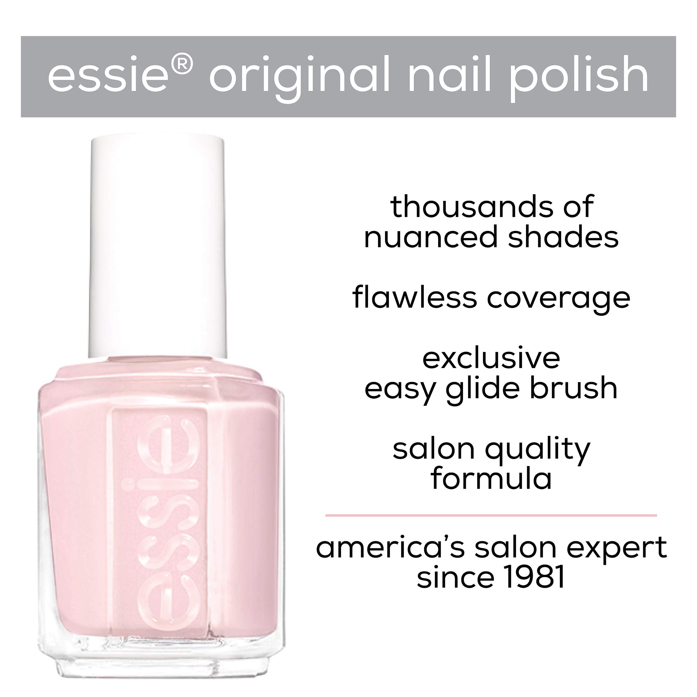 essie Nail Polish In Stitches day-to-night look on fingertips demonstrates versatile wear.