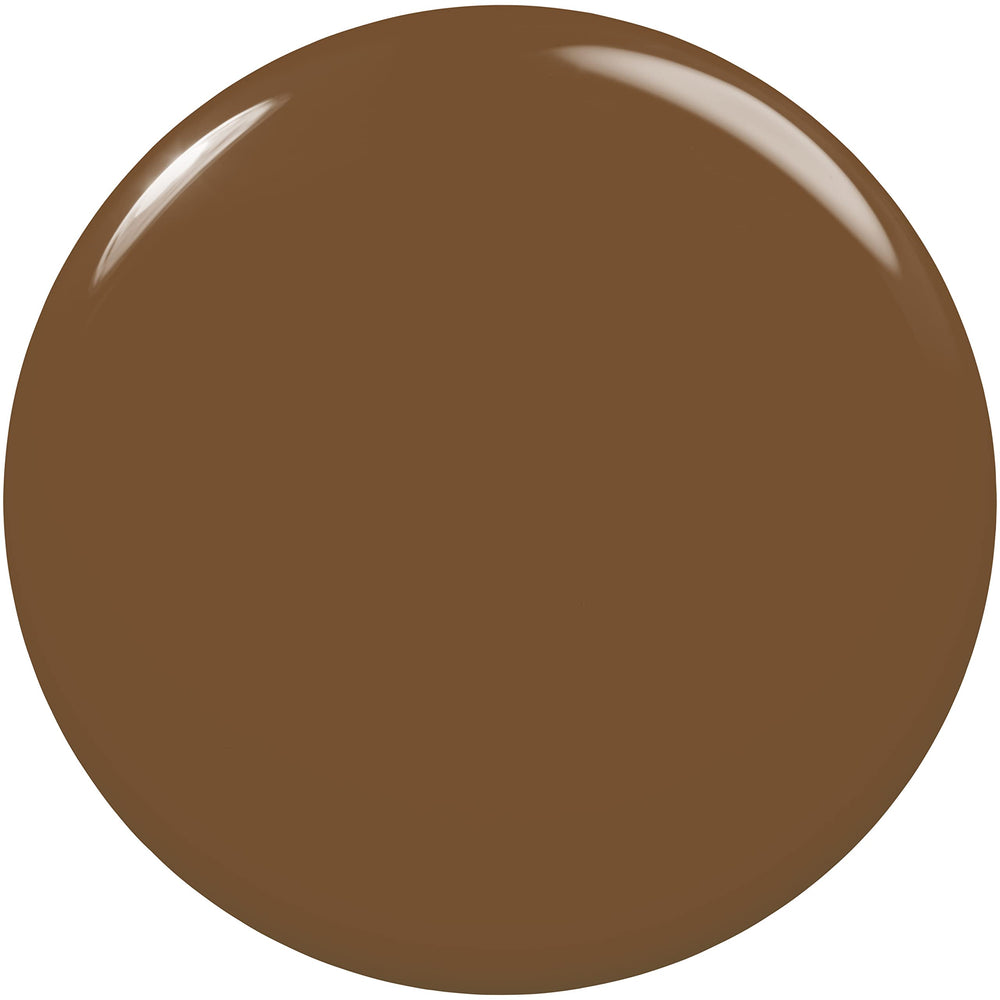 essie Off The Grid swatches display creamy mushroom-brown with soft gray undertones.