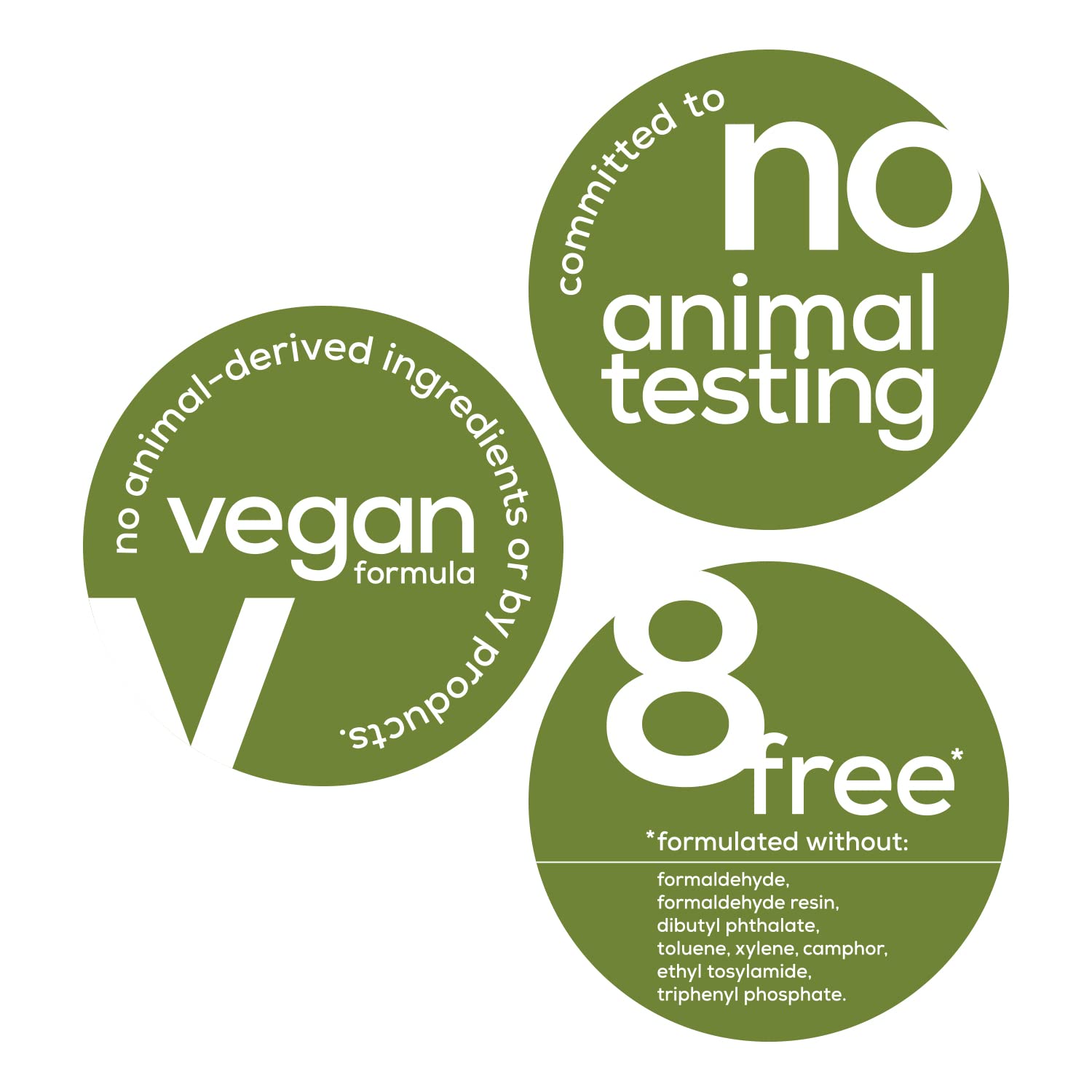 essie packaging highlights vegan and cruelty-free ethos for matte top coat.