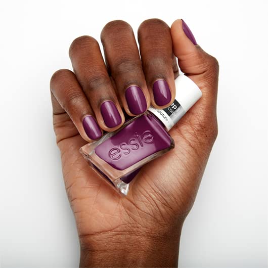 essie Paisley The Way top coat closeup emphasizes gel-like finish and longevity