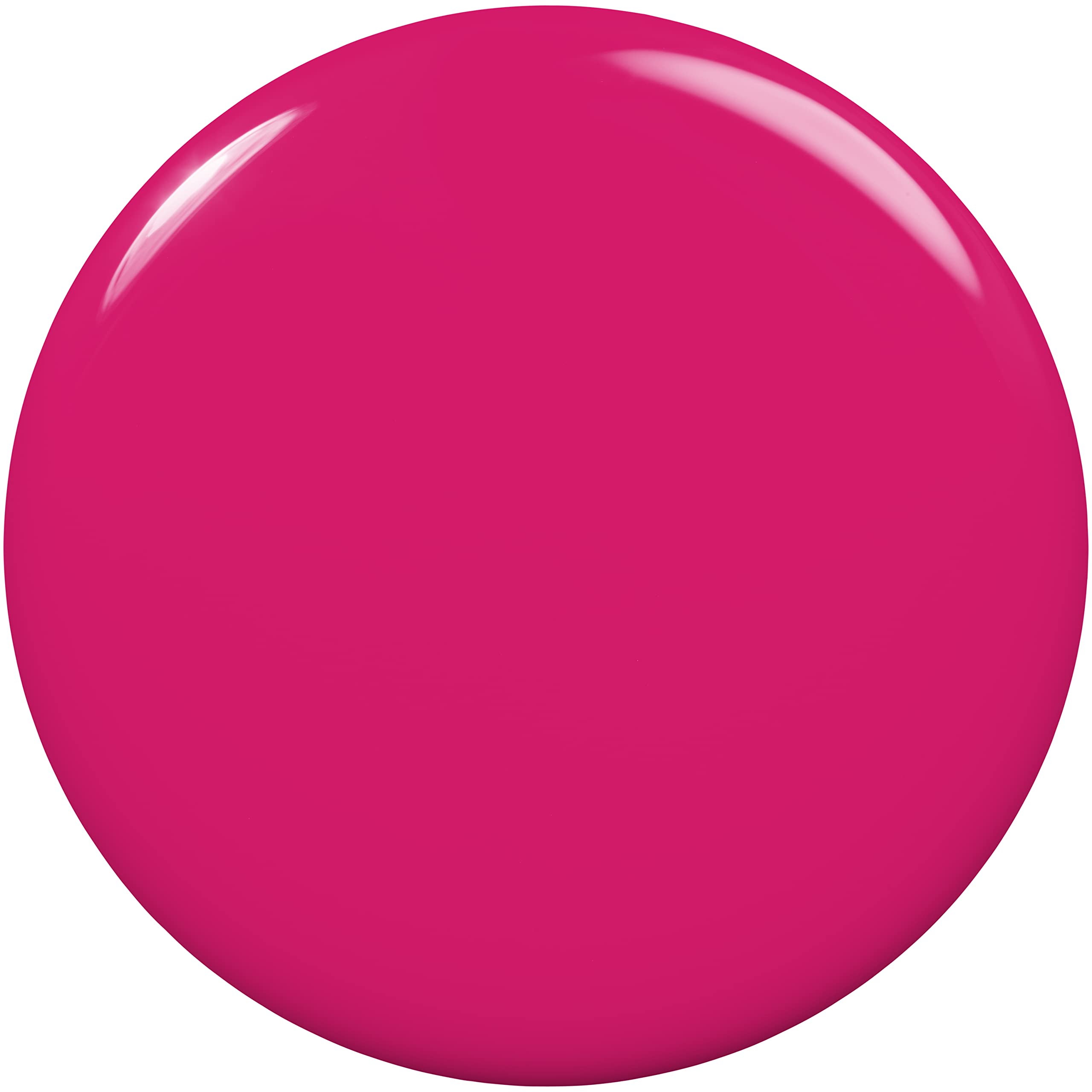 essie Pencil Me In magenta pink brush stroke for smooth, streak-free manicure
