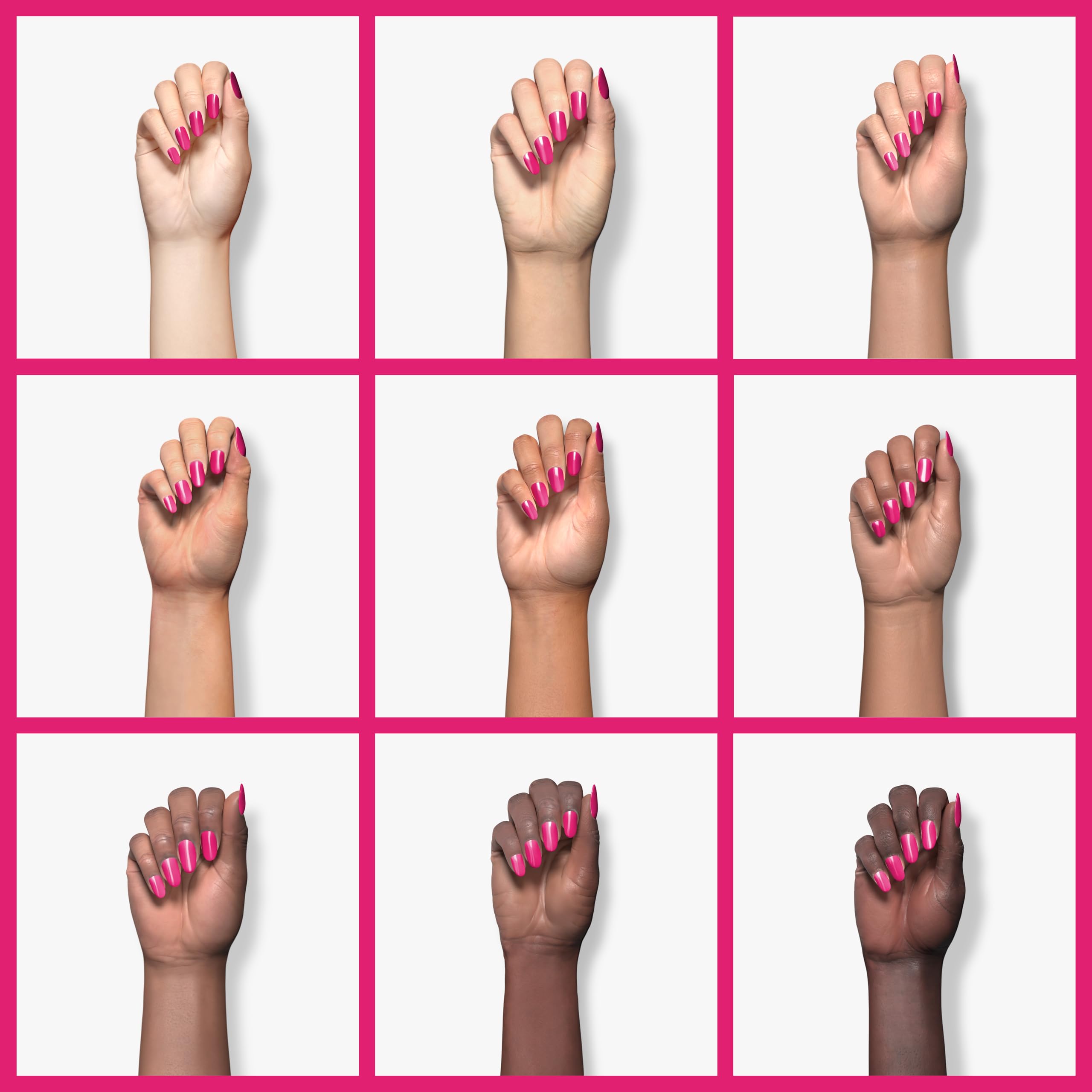 essie Pencil Me In magenta pink bottle with glossy salon-like shine