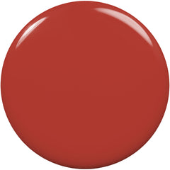 Essie Rocky Rose on nail demonstrates even coverage for salon-like results