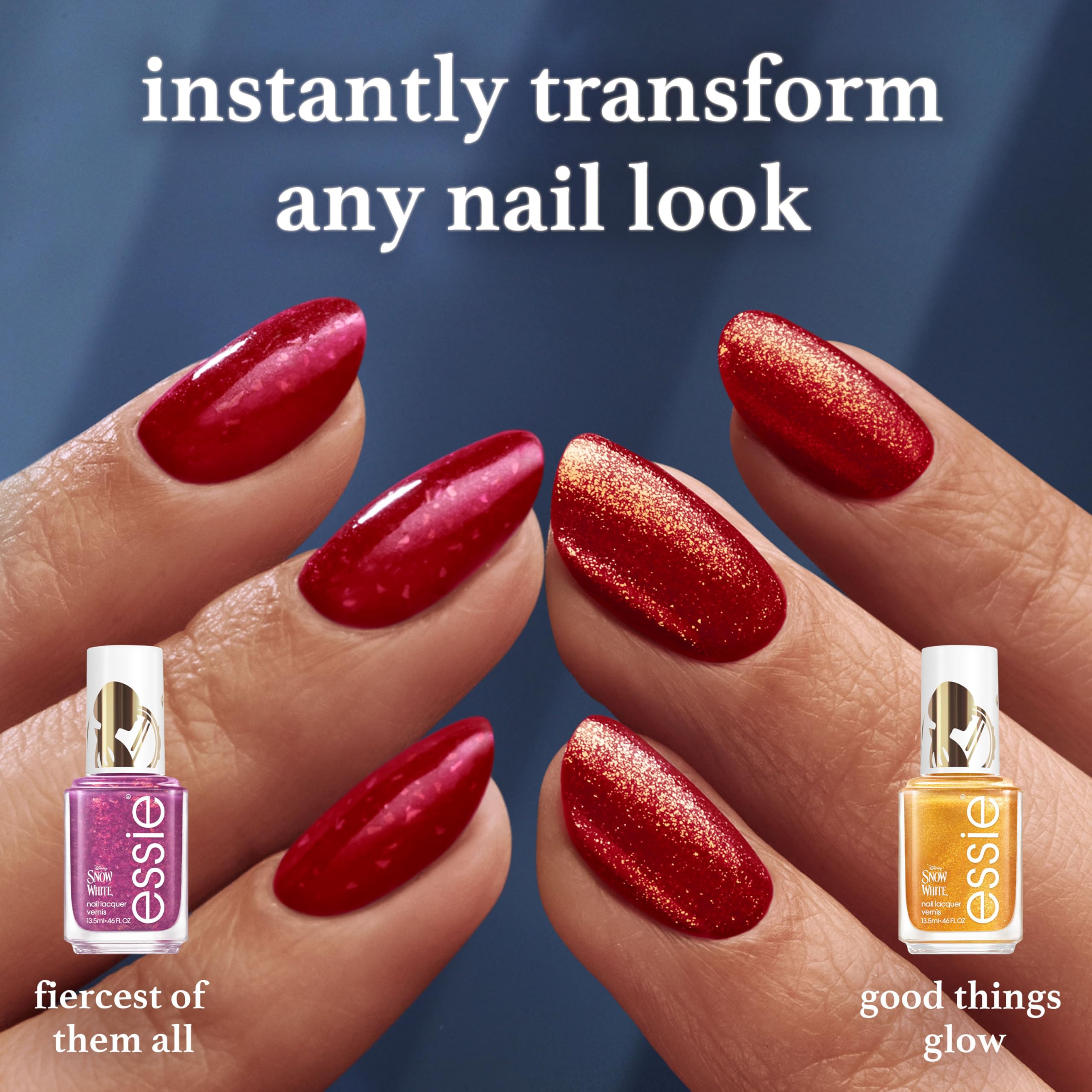 essie Snow White-inspired shade offers confident, playful manicure possibilities