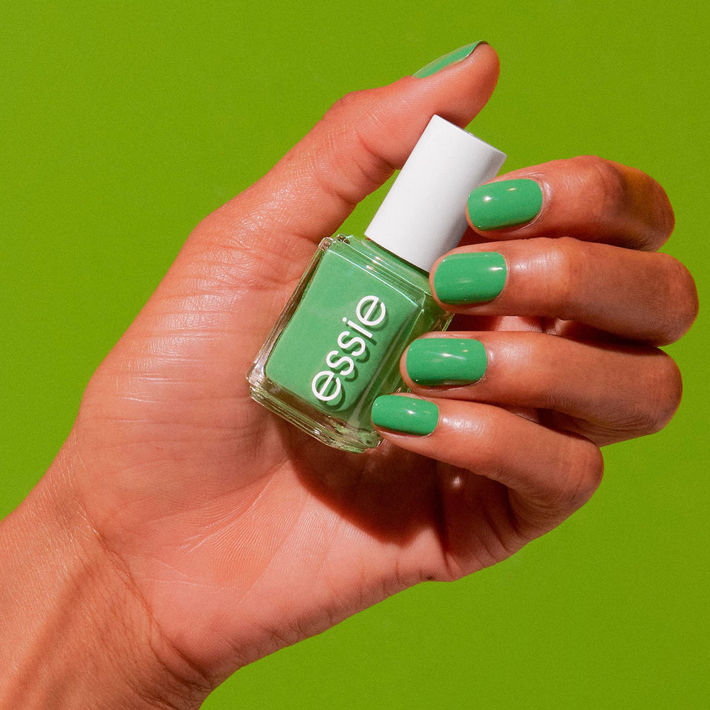 essie two-coats-color-coverage demonstrates even opacity with two coats.