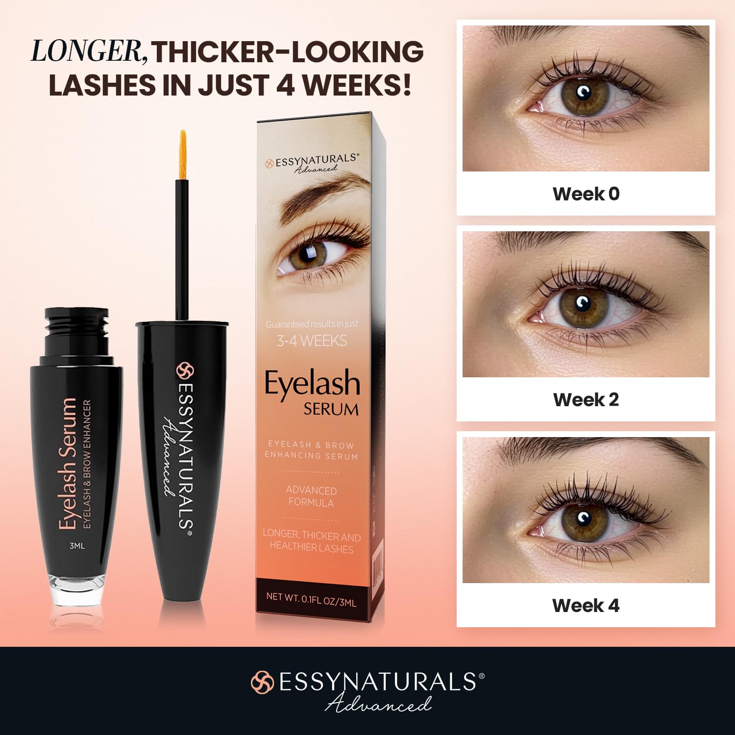 EssyNaturals Advanced applicator tip for precise lash root application