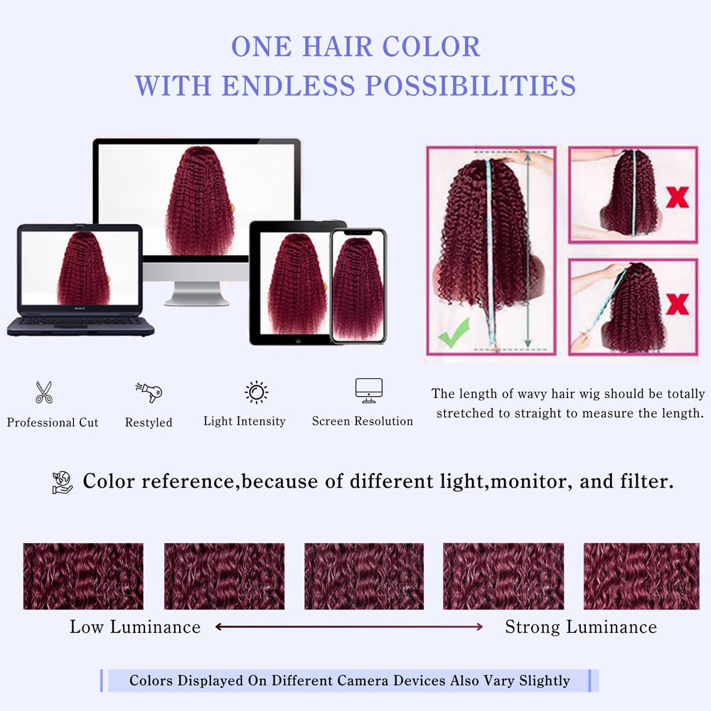 Estilar wig with adjustable straps and four combs for secure fit