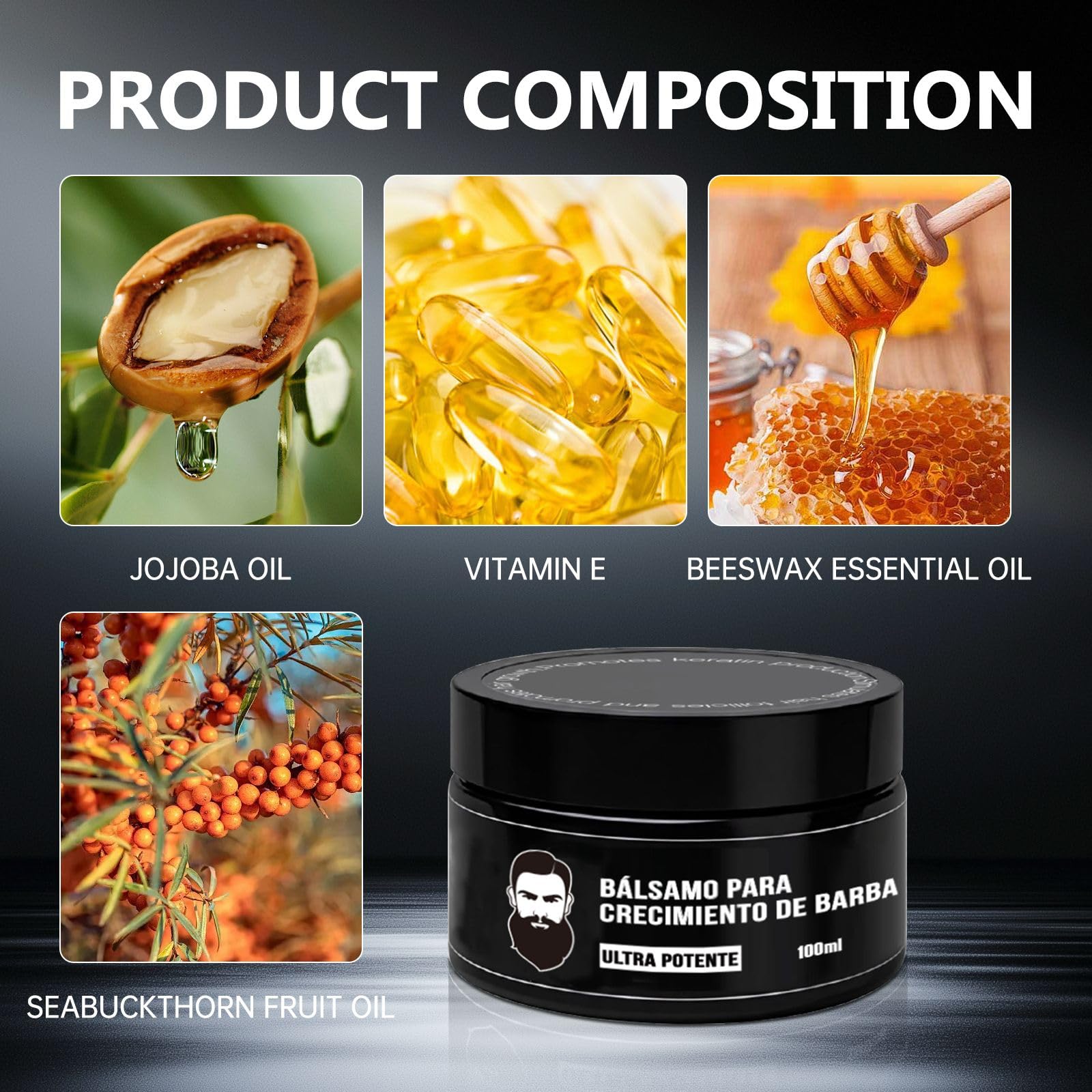 Daily-use routine with Estimulante Barba balm