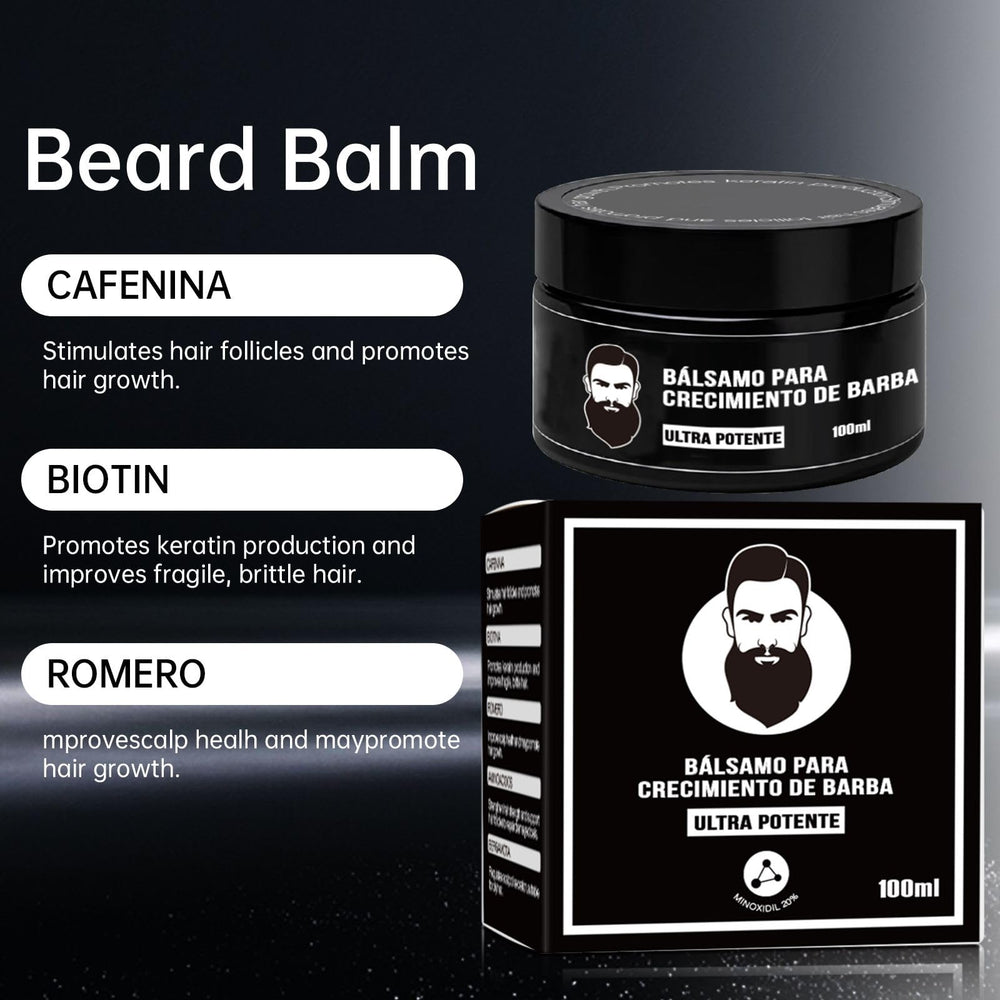 Nourished beard and skin with Estimulante Barba balm