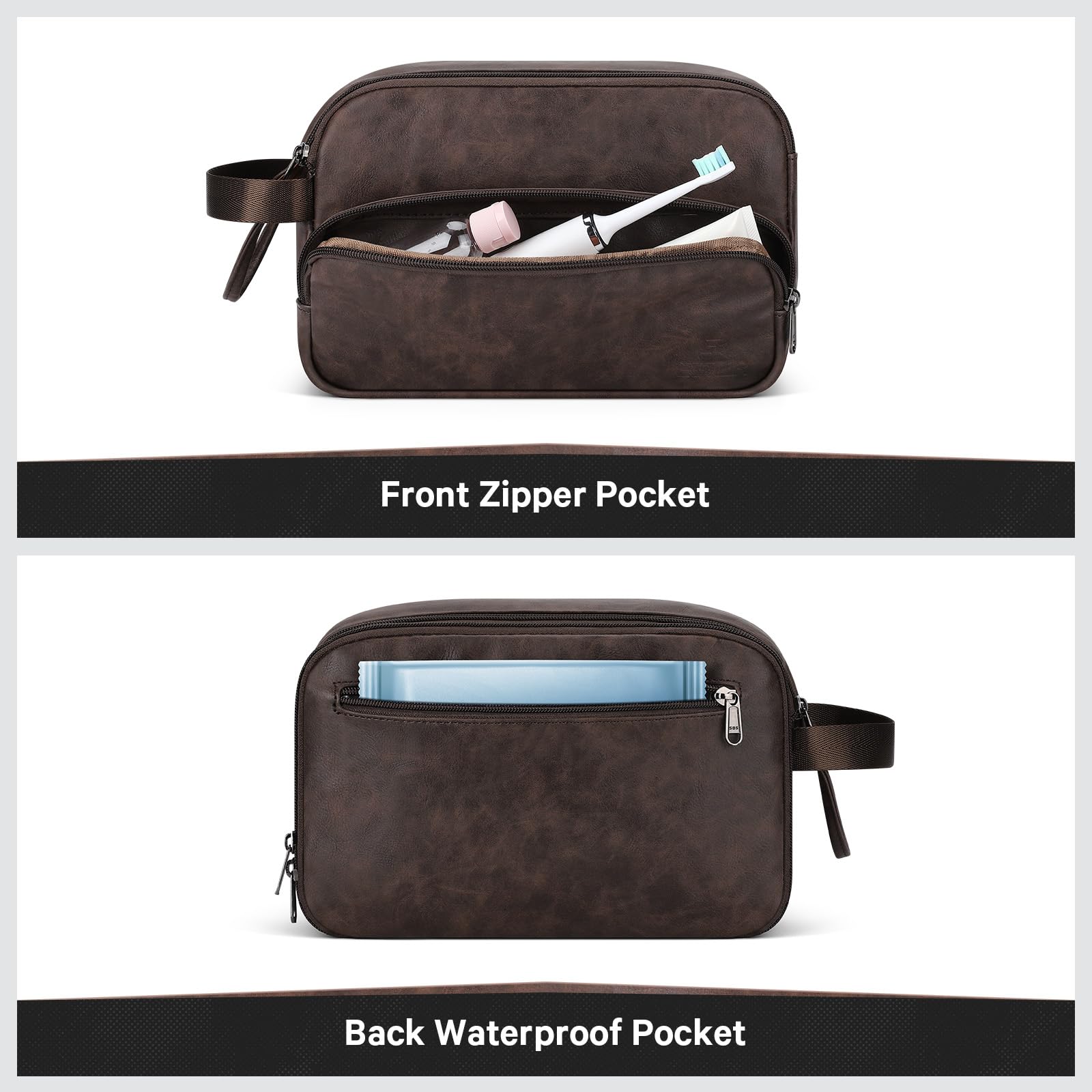 Estour bag rolled and secured with G-hook for easy packing