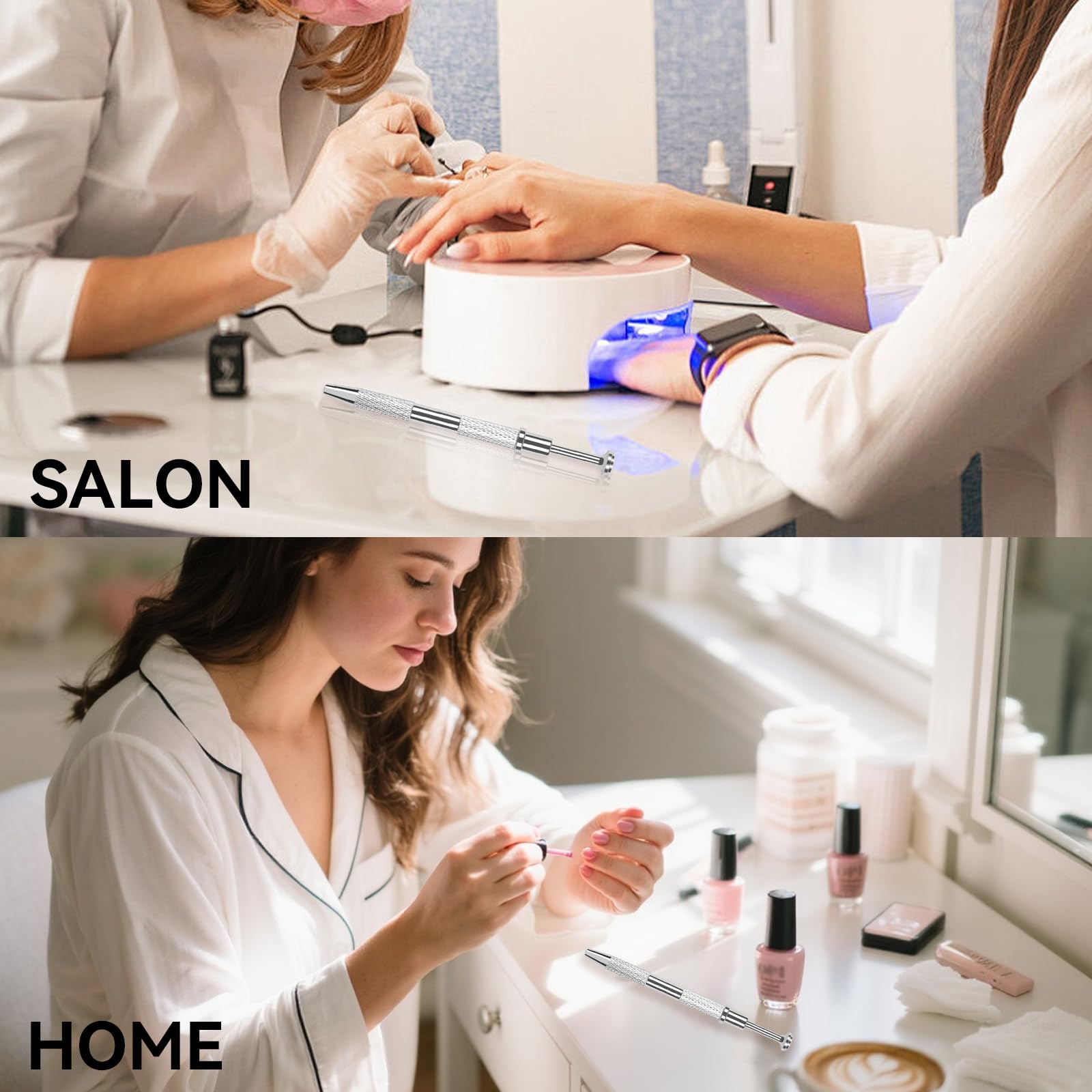 ESUOHYM gel polish cleanup sponges remove excess polish and tidy edges.