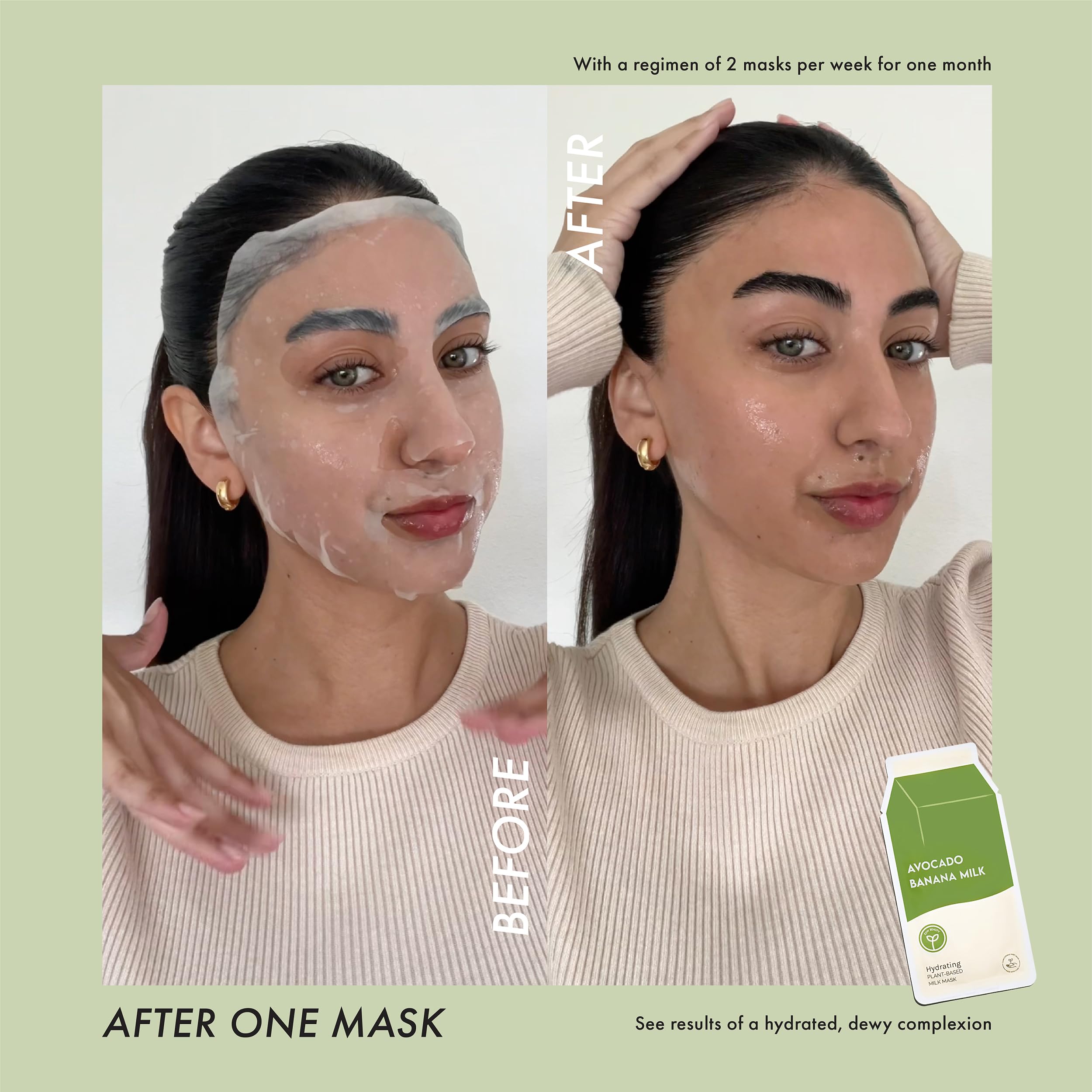 ESW Beauty ingredientes aguacate banana nutritivos para la piel