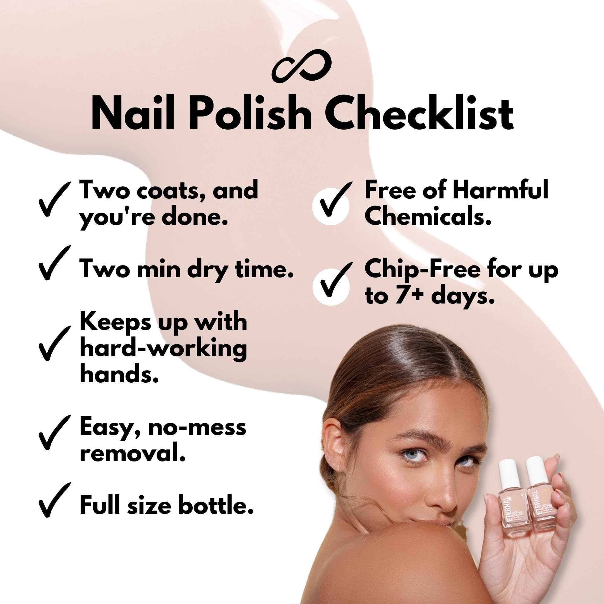 Eternal Nude Nail Polish Set cruelty-free vegan formula with clean ingredients