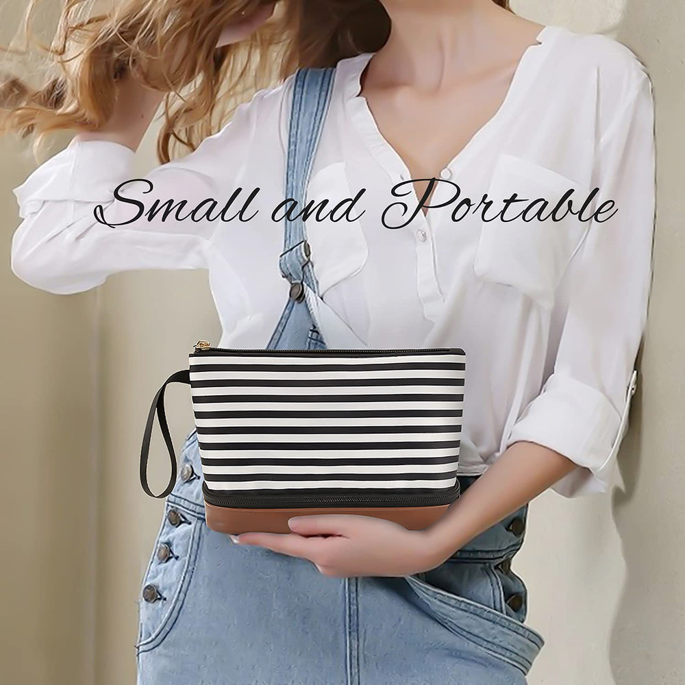 Ethereal gift ready makeup bag suitable for holidays and gifting.