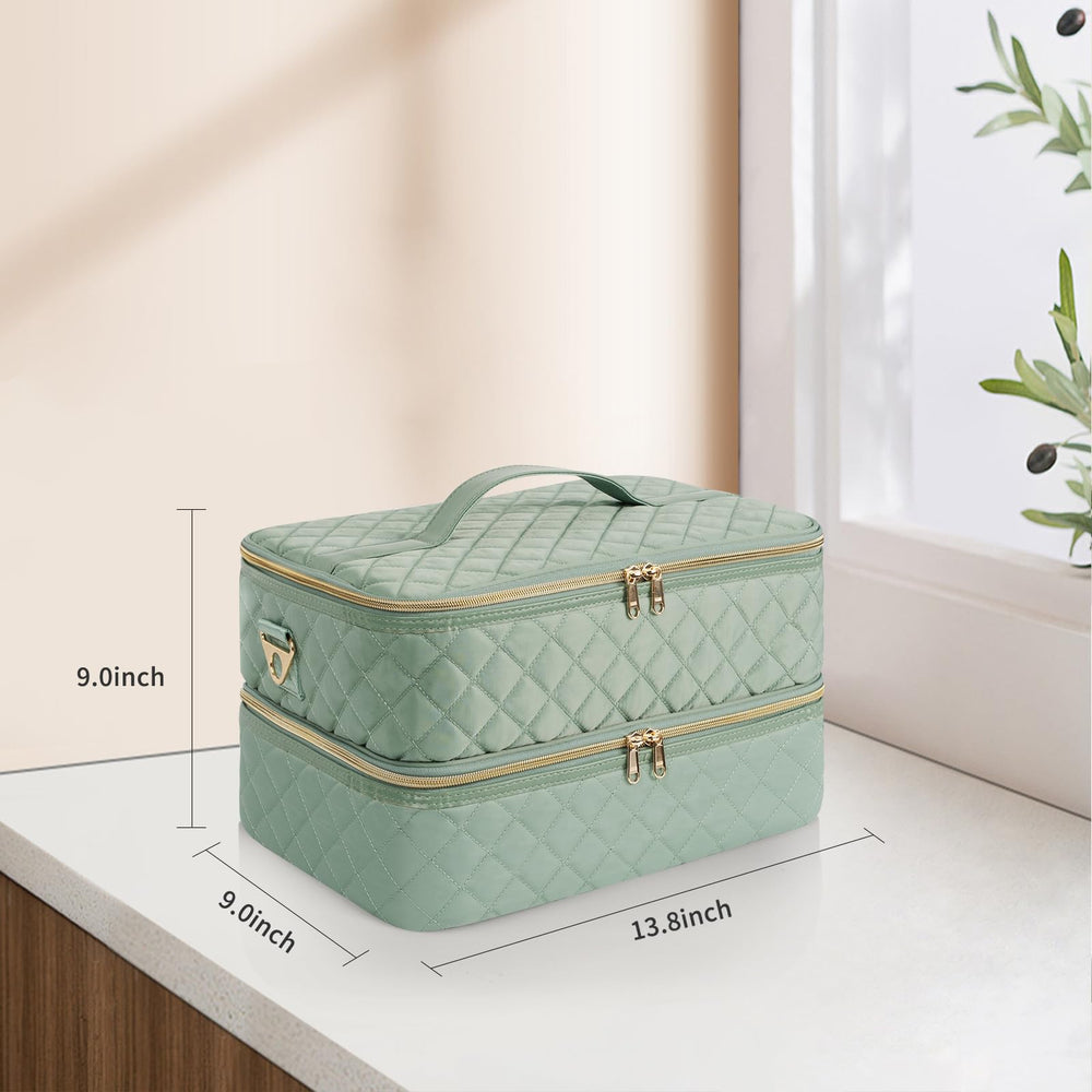 Ethereal nail-polish-organizer-case padded interior protects polish during transport
