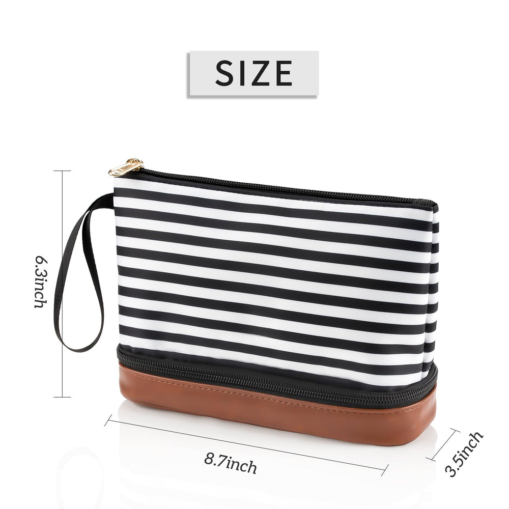 Ethereal travel toiletry bag for women on the go.