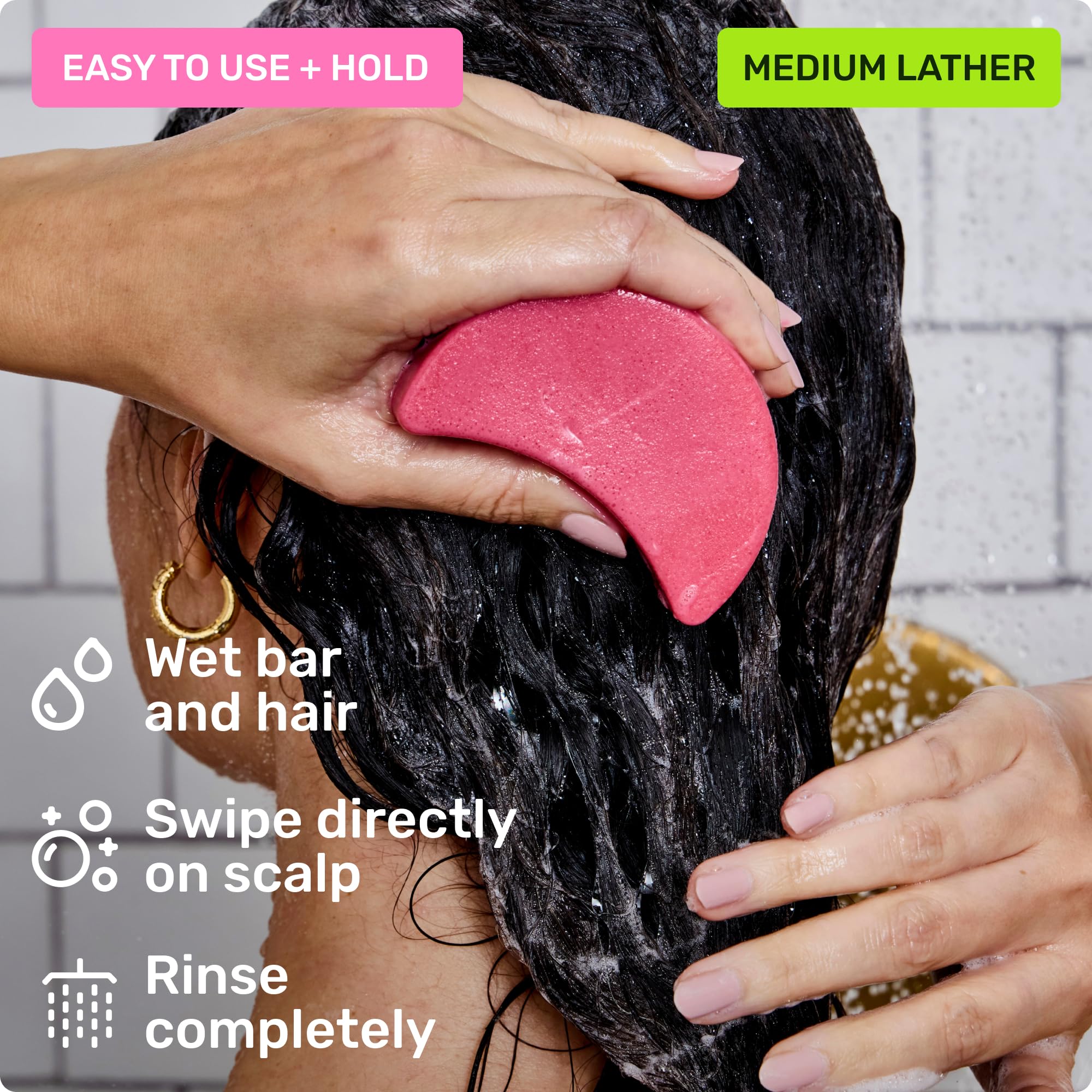 Ethique Everyday Shampoo Bar bottle-replacement reduces plastic bottles
