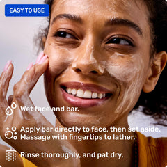 Ethique Hydrating solid face cleanser two-bar pack highlights long-lasting value