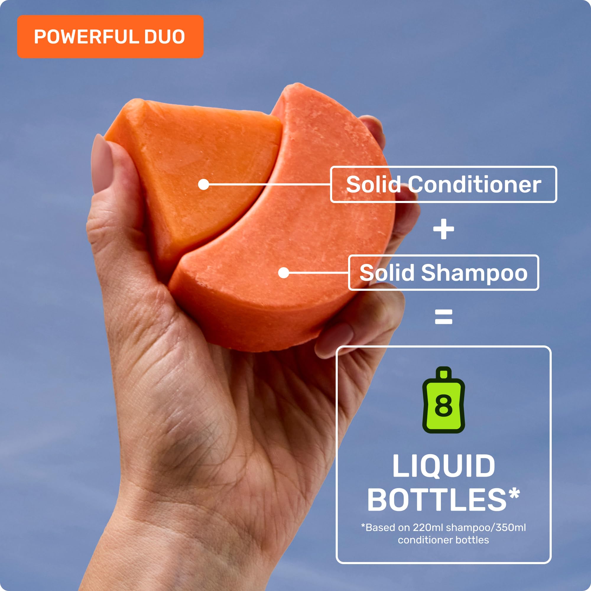 Ethique Volumizing Shampoo Bar color-safe formula for color-treated hair.