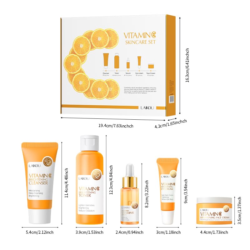 Etuanxi travel-size skincare kit, compact set for on-the-go hydration