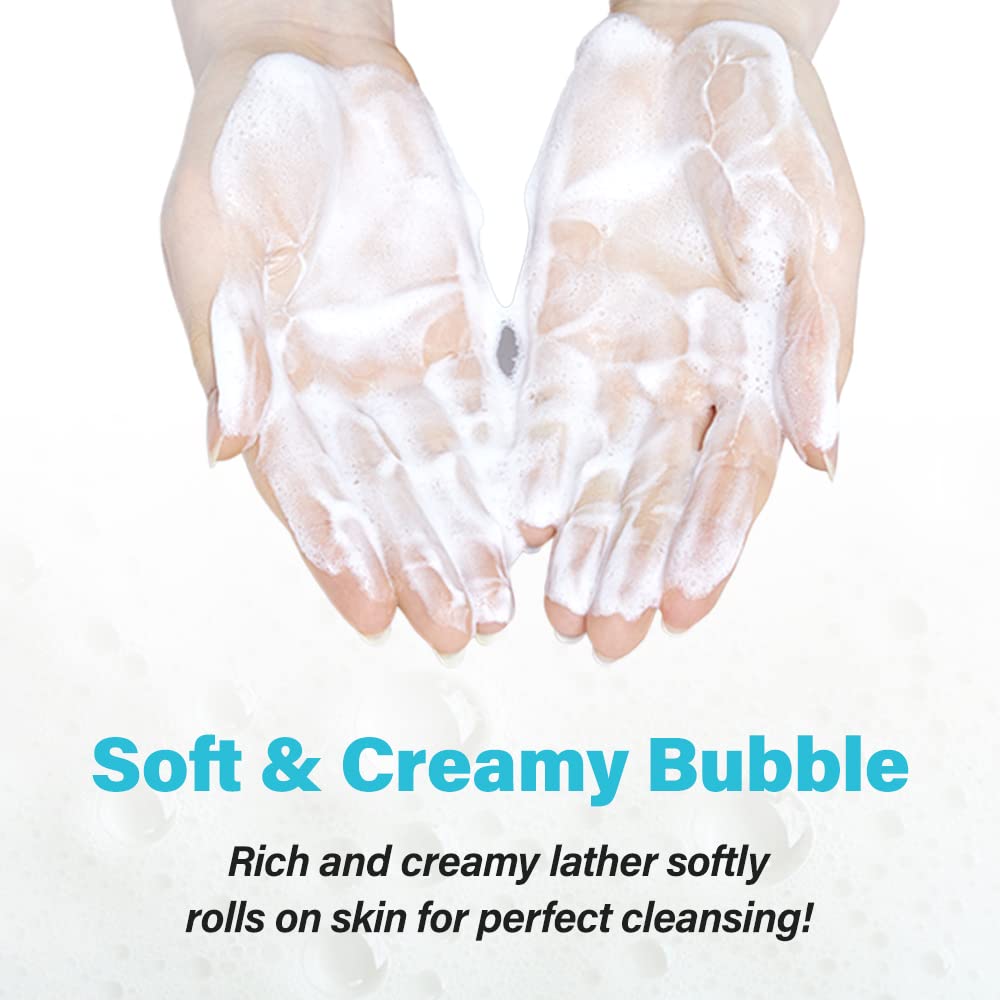 ETUDE 2-in-1 cleanser and exfoliator simplifies routine during busy mornings.