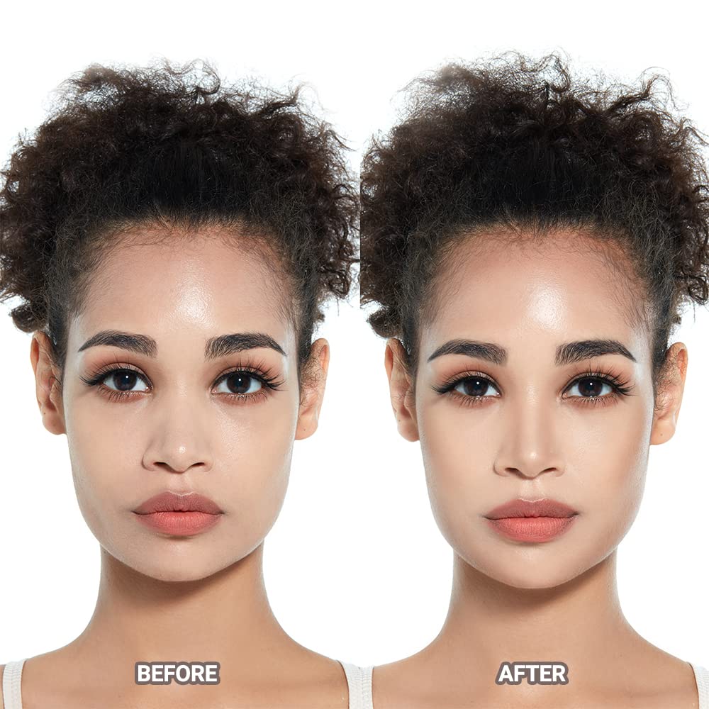 ETUDE Contour Powder cool undertone ash swatch delivers subtle, natural shading.