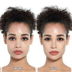 ETUDE Contour Powder cool undertone ash swatch delivers subtle, natural shading.