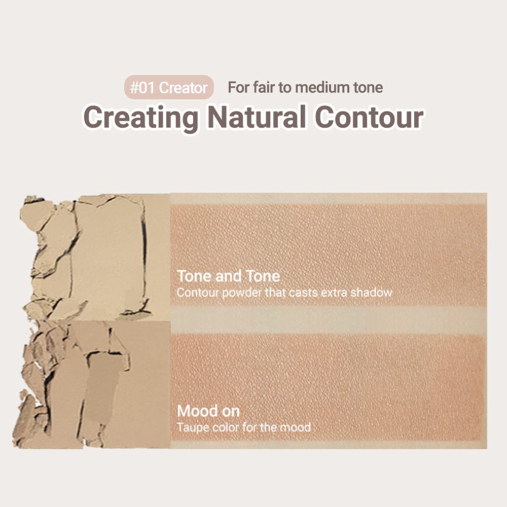 ETUDE Contour Powder Creator brush—blends seamlessly for a soft contour.
