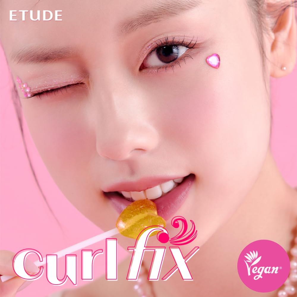 ETUDE Curl Fix Mascara vegan-certified label provides cruelty-free assurance.