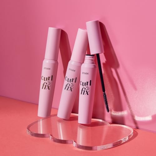 ETUDE Curl Fix Mascara waterproof formula resisting humidity and sweat