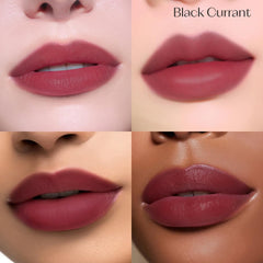 ETUDE Dear Darling Marker Tint Black Currant swatch reveals rich pigment payoff.